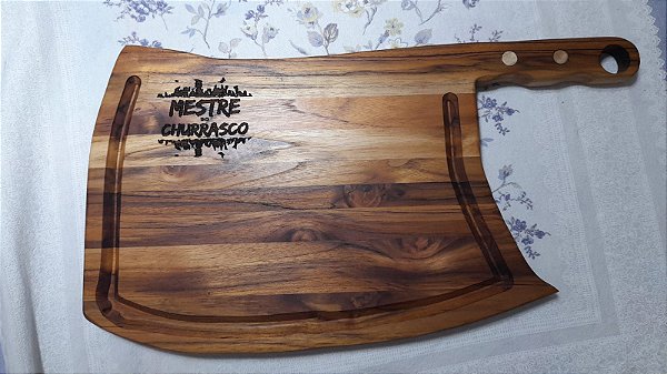 Tábua de Churrasco tipo Cutelo