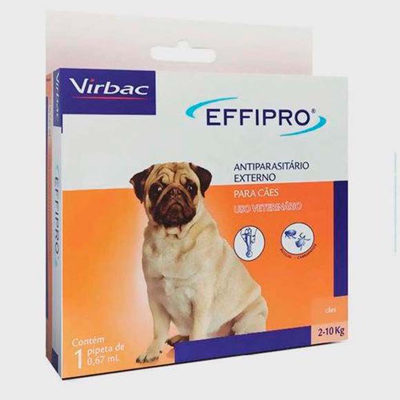 Antipulgas e Carrapatos para Cães Effipro Virbac - Cães Até 10kg
