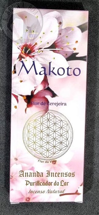 Incenso Purificador do Lar - Flor de Cerejeira - Makoto* (Ananda)