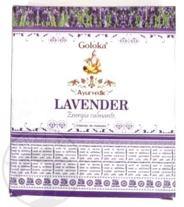 Incenso Goloka - Lavanda - Cascata - Energia Calmante