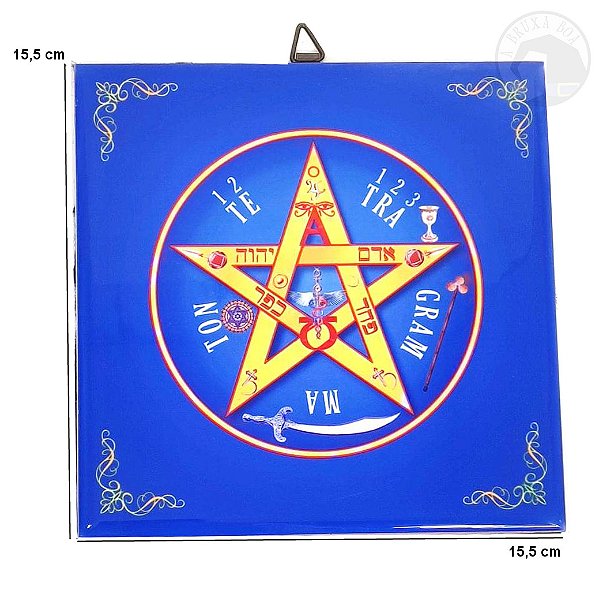 Quadro em cerâmica tetragrammaton