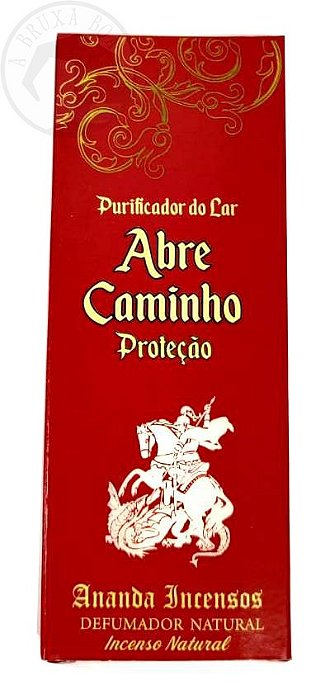 Incenso Purificador do Lar - Abre Caminho - Proteção (Ananda)