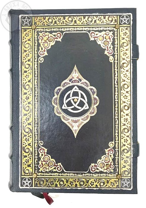 Livro das Sombras/ Grimório - Triquetra