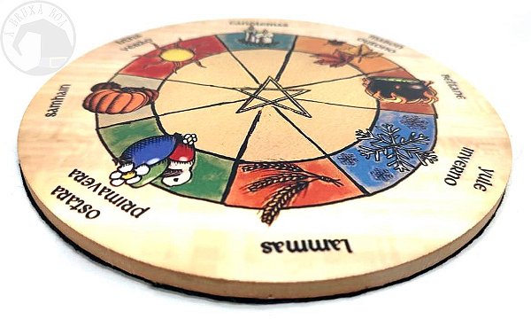 Mandala para Altar - Roda do Ano