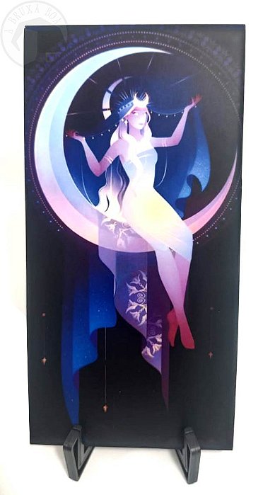 Deusa Selene - Placa em Cerâmica