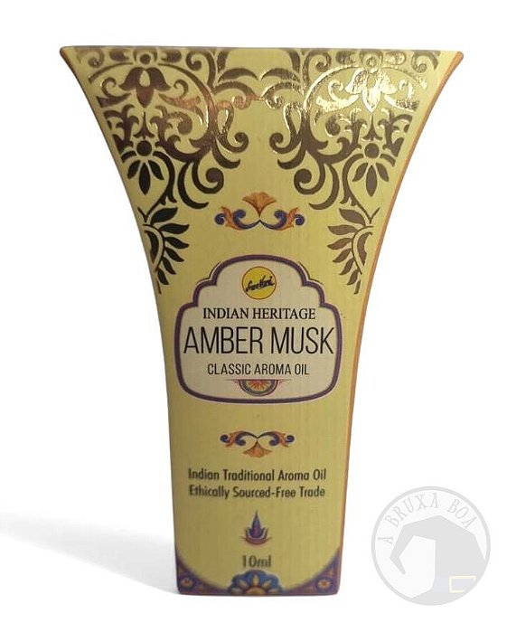 Óleo Aromático Indiano - Amber Musk (Almíscar)