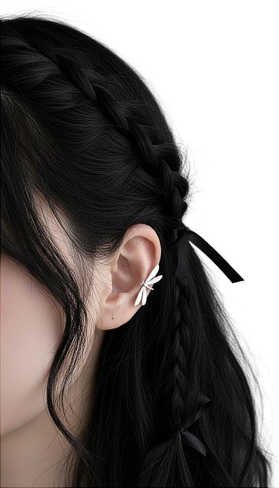 Ear Cuff Libélula - Sopro de Fada