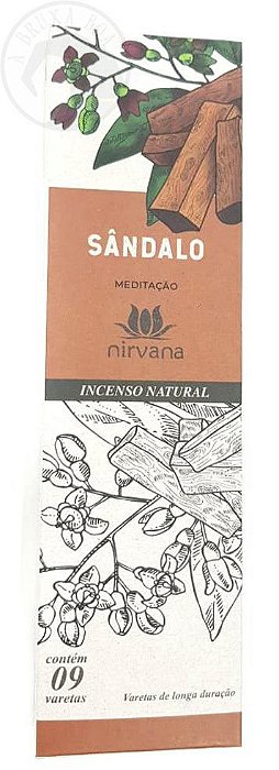 Incenso - Sândalo - Meditação - Nirvana