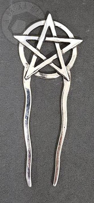 Prendedor de Cabelo - Pentagrama