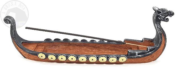 Incensário - Drakkar (Navio Viking)