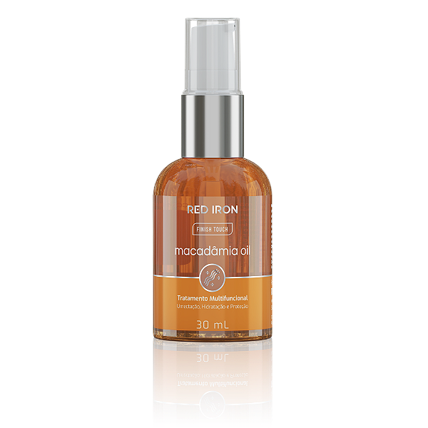 Cristal Óleo Macadâmia Red Iron 30mL