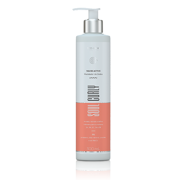 Wave Active Modelador Cachos Red Iron 300mL