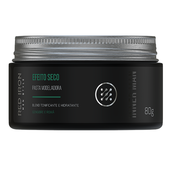 Pomada Inner Man Efeito Seco Red Iron 80g (antiga Rally)