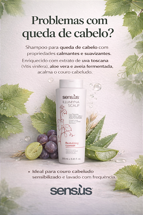 Shampoo Sensus Scalp Revitalizing (Queda) 250ml