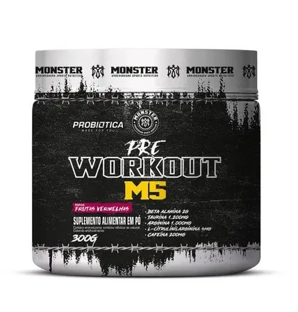 PRE WORKOUT M5 300G - PROBIÓTICA