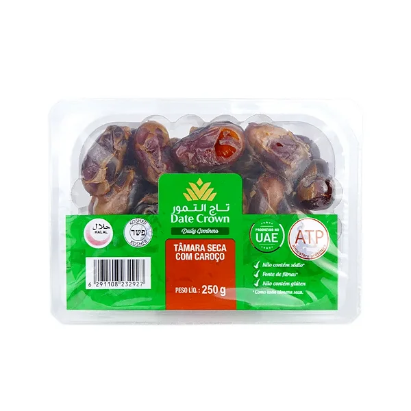 TÂMARA SECA COM CAROÇO 250G - VITAO