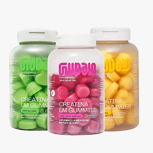 CREATINA EM GUMMIES  60UN - GUDAY