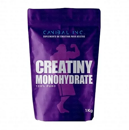 REFIL CREATINY MONOHYDRATE 1KG - CANIBAL