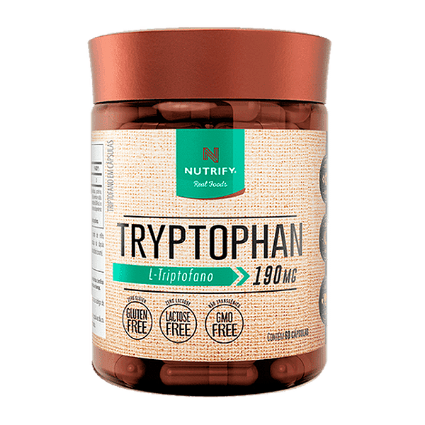 L - TRIPTOFANO 190MG 60 CAPS - NUTRIFY - OUTLET