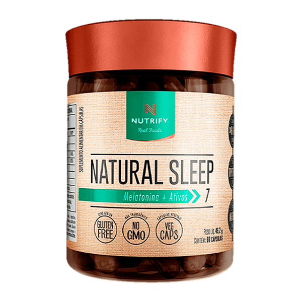 NATURAL SLEEP 60 CAPS - NUTRIFY - OUTLET