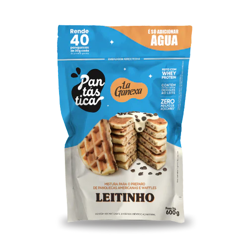 PANTÁSTICA – MISTURA PARA PANQUECAS E WAFFLES 600G – LA GANEXA
