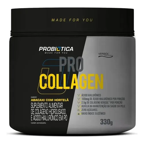 Pro Collagen Probiótica Limão 330g