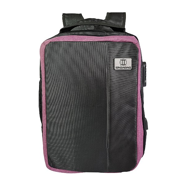 Mochila Executiva Saga Bag Roxa