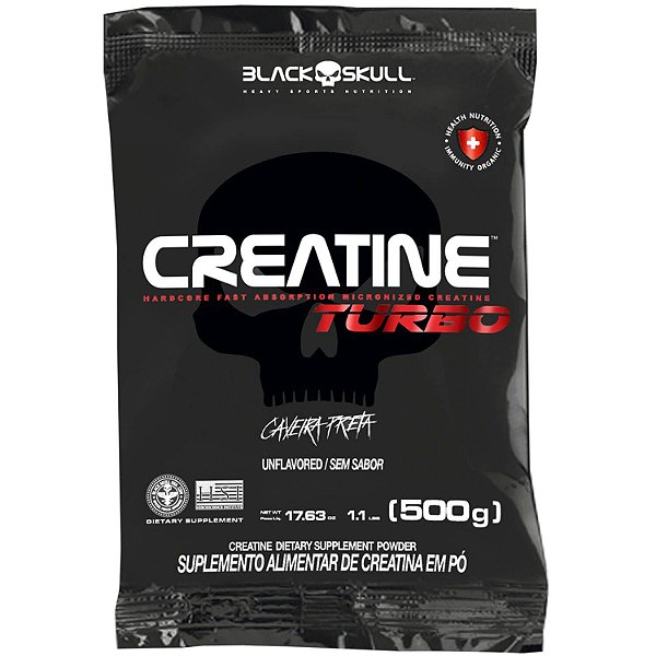 Creatine Turbo (500g) - Black Skull