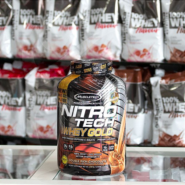 Nitro Tech 100% Whey Gold (2.51kg)  MuscleTech