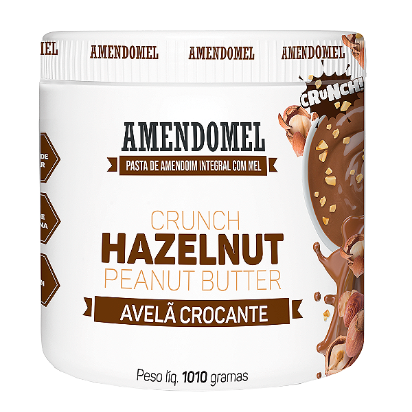 Amendomel Avelã Crocante - Pasta de Amendoim (1kg)