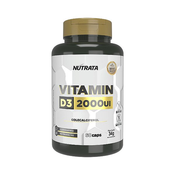 Vitamina D3 (60 caps) - Nutrata
