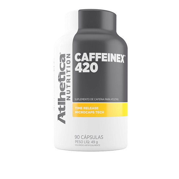 Caffeinex 420 (90 Cápsulas) - Atlhetica Nutrition