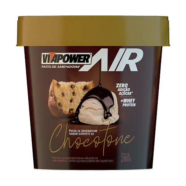 Vitapower Chocotone Air - Pasta de Amendoim (280g)