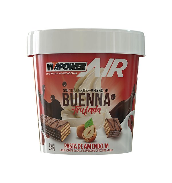 Vitapower Buena Trufada Air - Pasta de Amendoim (280g)