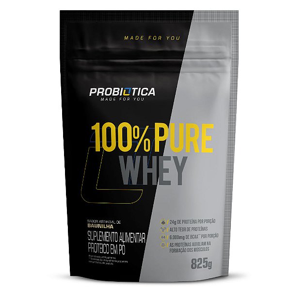 100% Pure Whey Refil (900g) - Probiótica