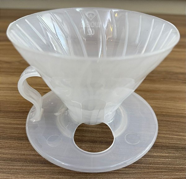 Suporte para Filtro de Papel WAALS V60 ( transparente)
