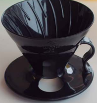 Suporte para Filtro de Papel WAALS V60 ( Preto )