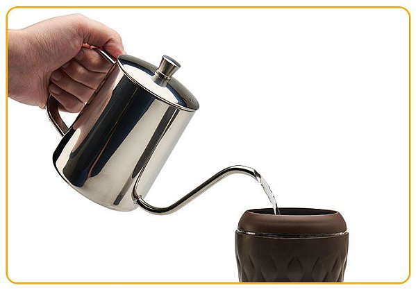 Chaleira Pescoço de Ganso - Controle Preciso do Fluxo de Água