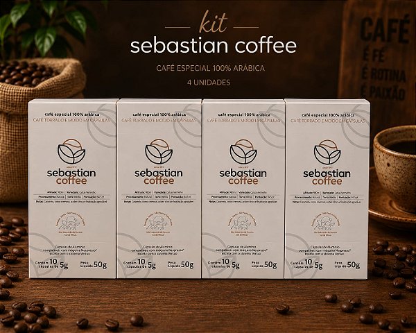 KIT 40 Cápsulas Café Especial