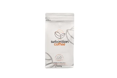 Sebastian Coffee em Grãos 500g Catuaí Amarelo Microlote - Torra Média, Notas de  Frutas brancas, caramelo, castanhas, finalização suave.