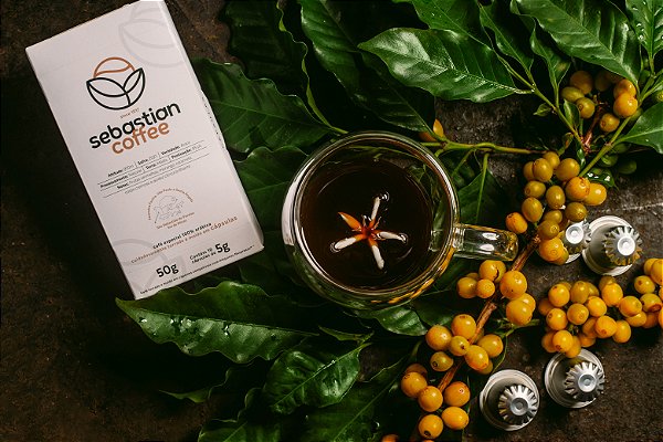 Cápsulas com Café Especial 100% Arábica