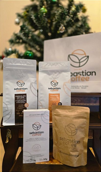 KIT NATAL CAFÉS MOÍDOS + CÁPSULAS