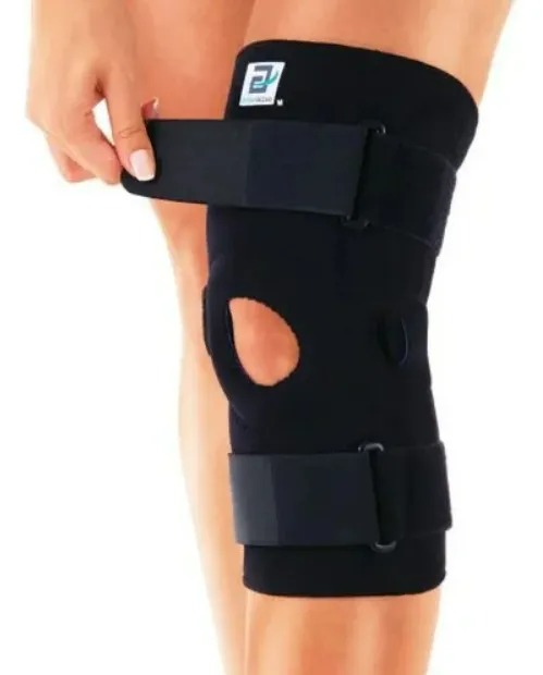 Joelheira Articulada Tamanho P Preta Cha710 Chantal Active