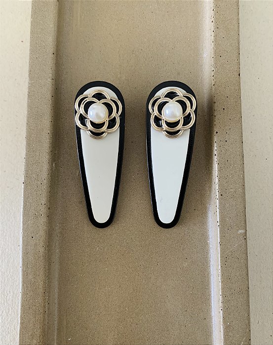 Presilha Gota Flor - DUPLA