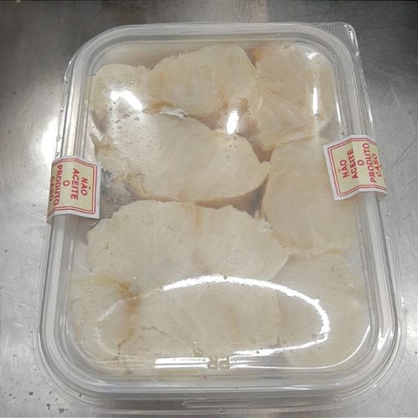 Lombo de Bacalhau Gadus Morhua - SEM PELE E SEM ESPINHA