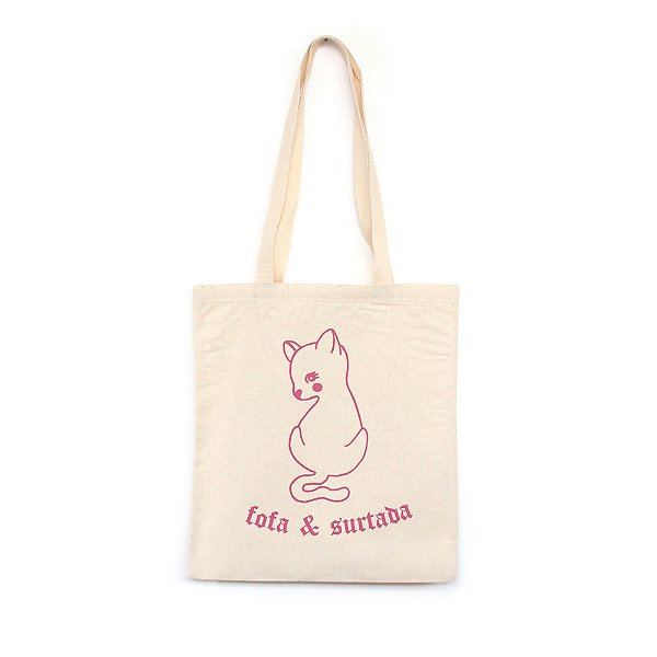 Fofa & Surtada #cestabasica - Bolsa de Lona