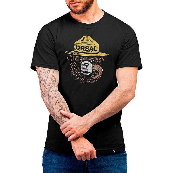 Urso URSAL - Camiseta Basicona Unissex