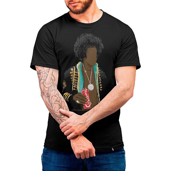 Hendrix - Camiseta Basicona Unissex