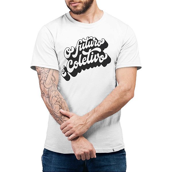 O Futuro é Coletivo - Camiseta Basicona Unissex