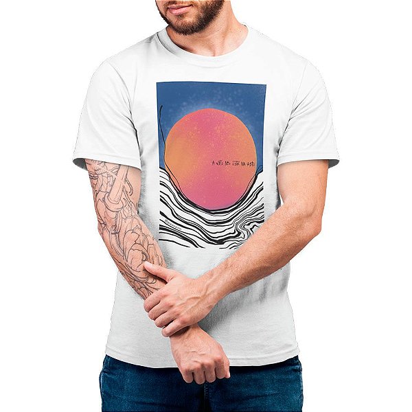 A Arte Não Está na Arte - Camiseta Basicona Unissex